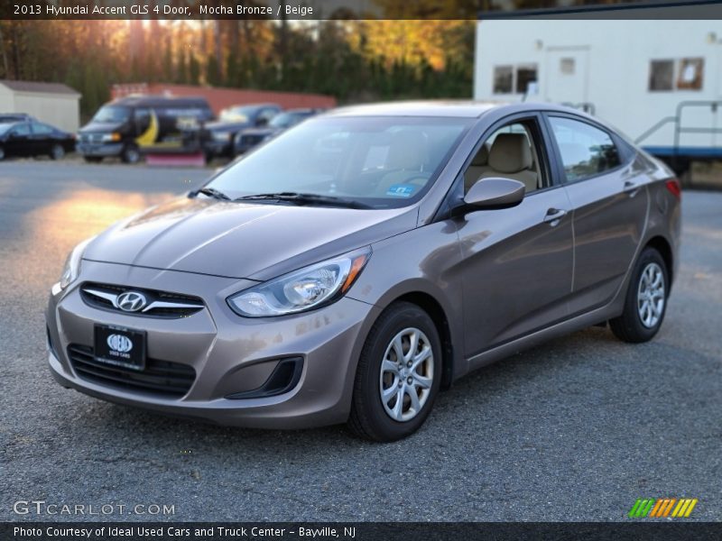 Mocha Bronze / Beige 2013 Hyundai Accent GLS 4 Door