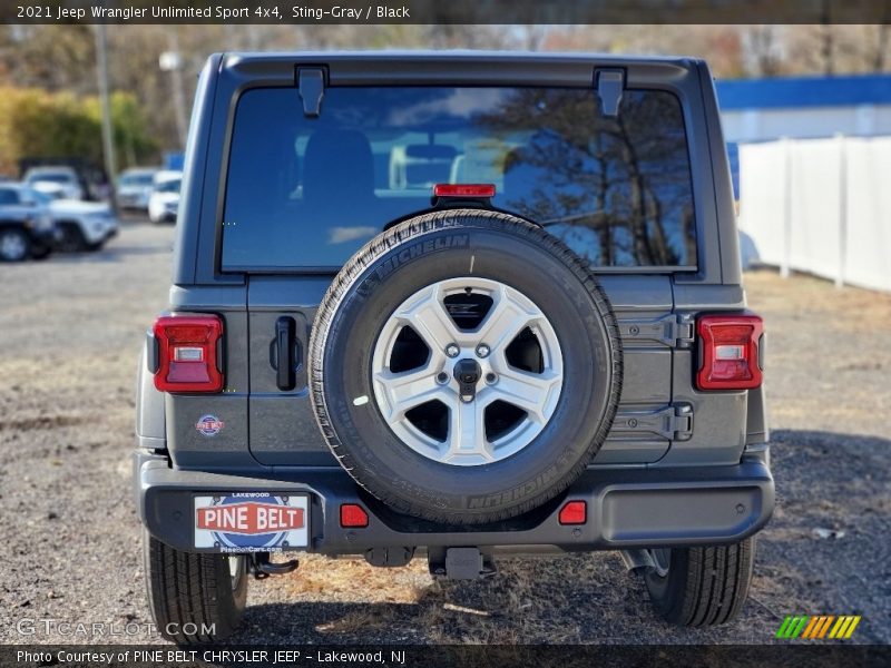 Sting-Gray / Black 2021 Jeep Wrangler Unlimited Sport 4x4