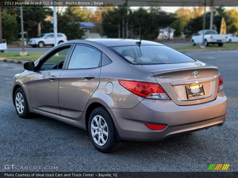 Mocha Bronze / Beige 2013 Hyundai Accent GLS 4 Door