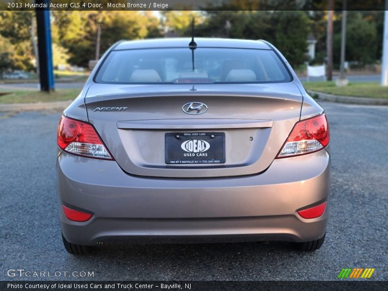 Mocha Bronze / Beige 2013 Hyundai Accent GLS 4 Door