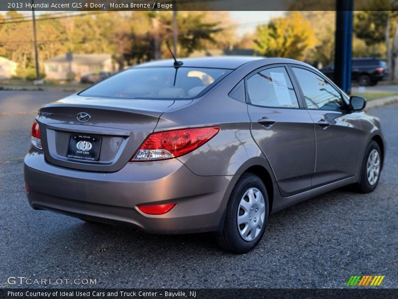 Mocha Bronze / Beige 2013 Hyundai Accent GLS 4 Door