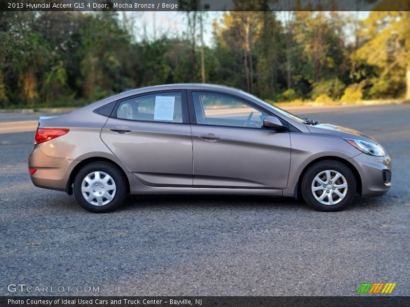 Mocha Bronze / Beige 2013 Hyundai Accent GLS 4 Door