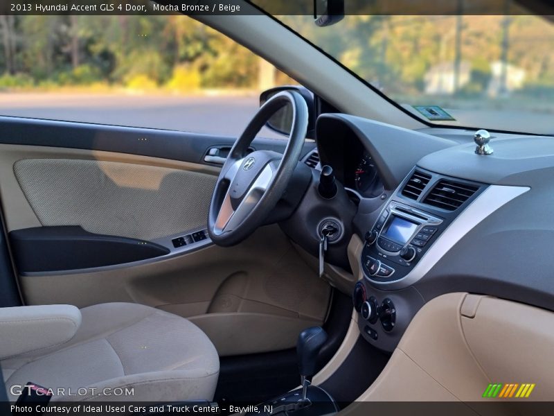 Mocha Bronze / Beige 2013 Hyundai Accent GLS 4 Door