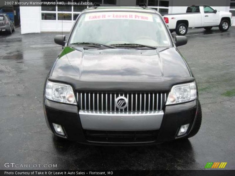 Black / Pebble 2007 Mercury Mariner Hybrid 4WD