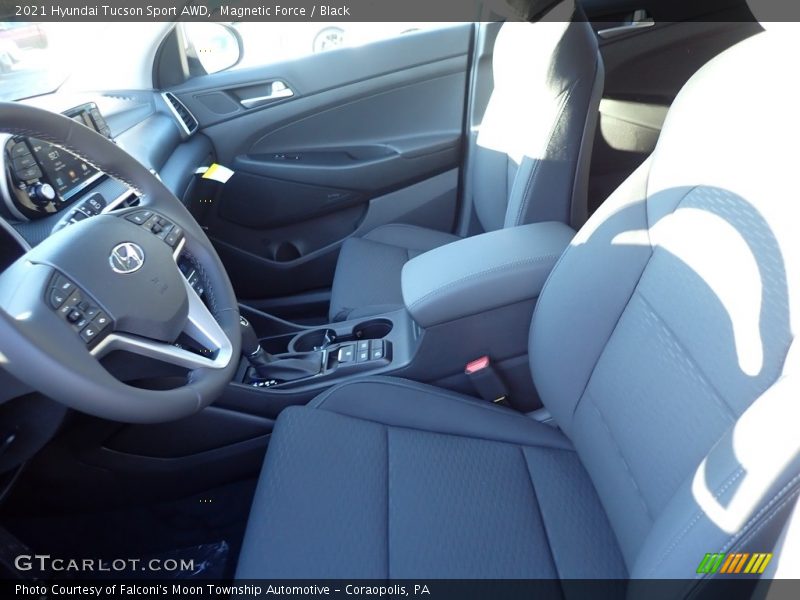 Magnetic Force / Black 2021 Hyundai Tucson Sport AWD