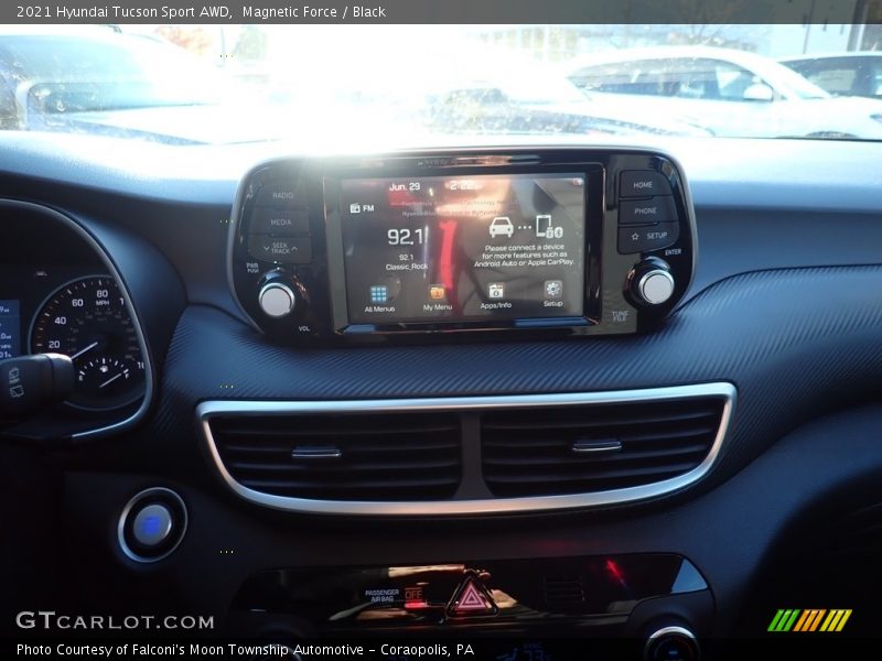 Magnetic Force / Black 2021 Hyundai Tucson Sport AWD