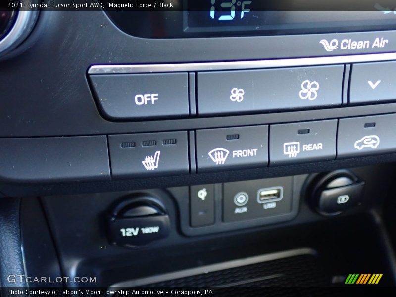 Magnetic Force / Black 2021 Hyundai Tucson Sport AWD
