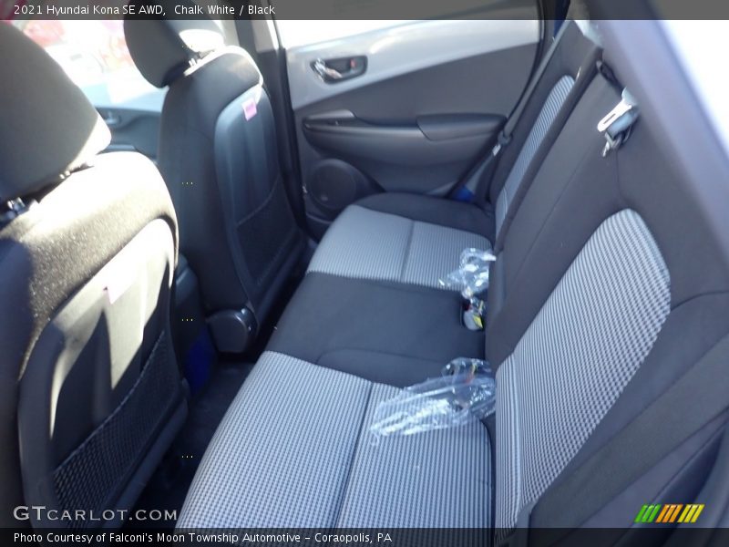 Rear Seat of 2021 Kona SE AWD