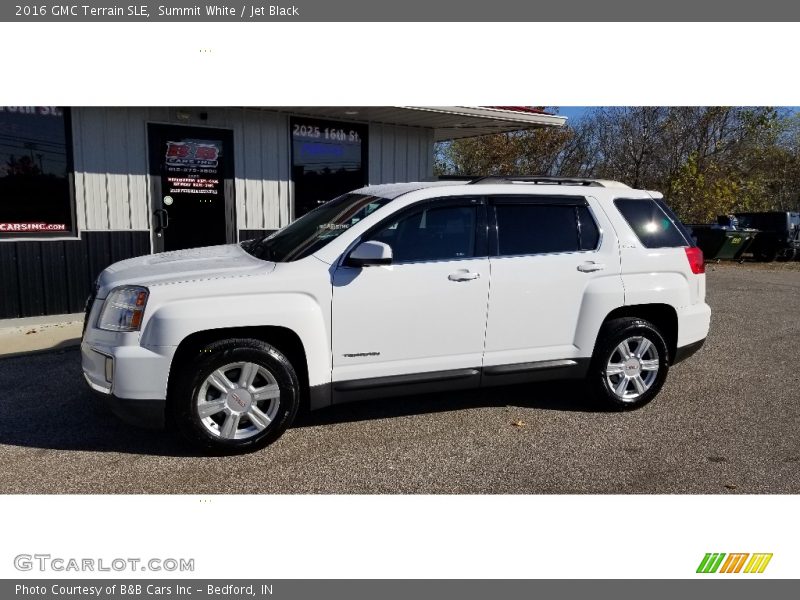 Summit White / Jet Black 2016 GMC Terrain SLE