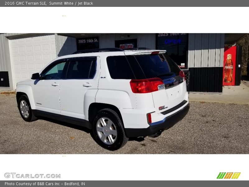 Summit White / Jet Black 2016 GMC Terrain SLE