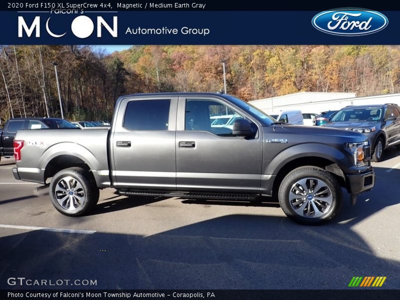 Magnetic / Medium Earth Gray 2020 Ford F150 XL SuperCrew 4x4