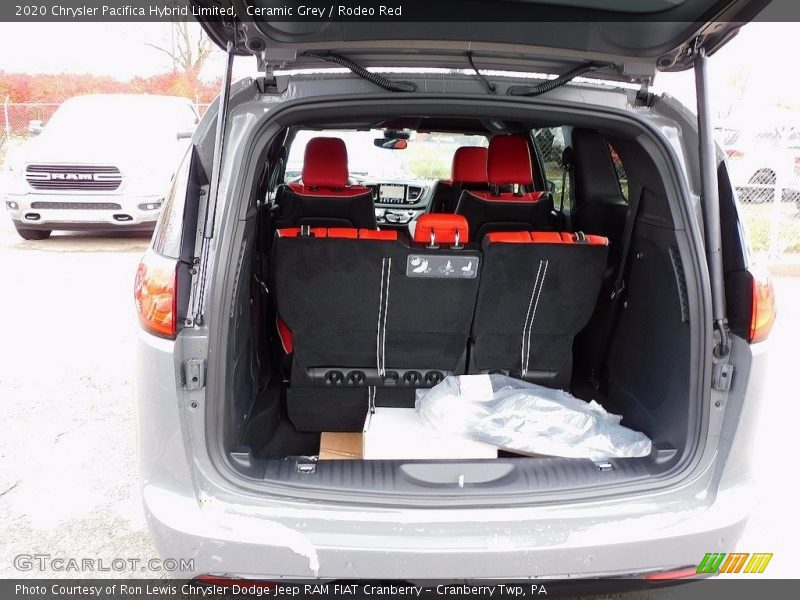 Ceramic Grey / Rodeo Red 2020 Chrysler Pacifica Hybrid Limited