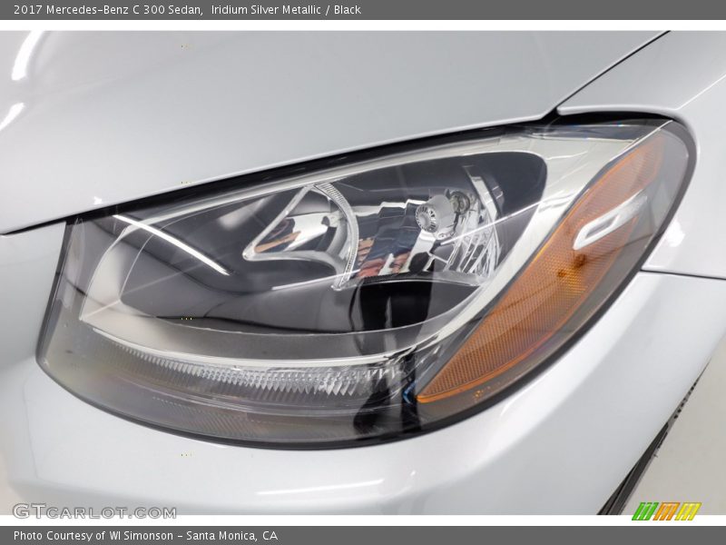Iridium Silver Metallic / Black 2017 Mercedes-Benz C 300 Sedan