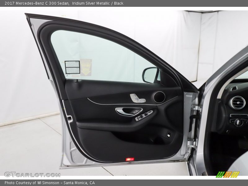 Iridium Silver Metallic / Black 2017 Mercedes-Benz C 300 Sedan