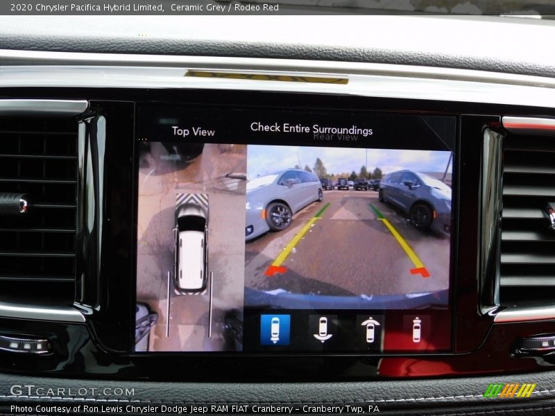 Ceramic Grey / Rodeo Red 2020 Chrysler Pacifica Hybrid Limited
