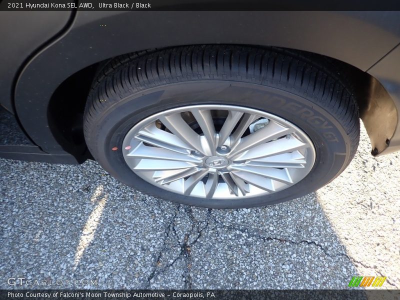 Ultra Black / Black 2021 Hyundai Kona SEL AWD
