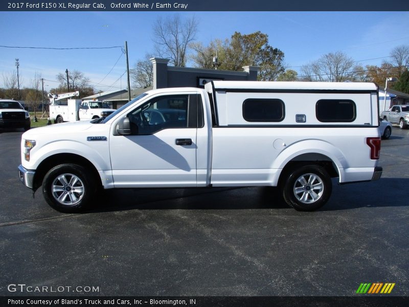 Oxford White / Earth Gray 2017 Ford F150 XL Regular Cab