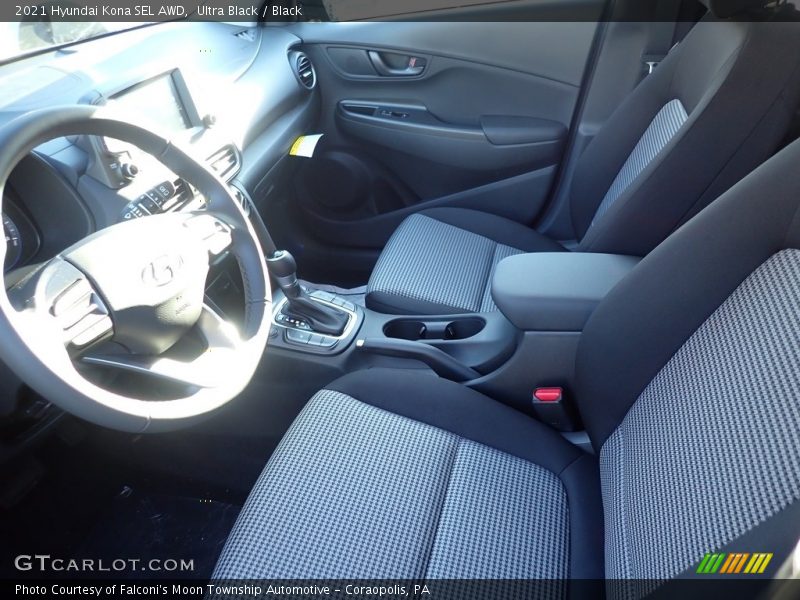Ultra Black / Black 2021 Hyundai Kona SEL AWD