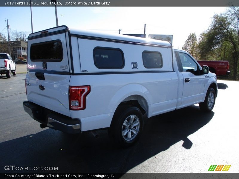 Oxford White / Earth Gray 2017 Ford F150 XL Regular Cab