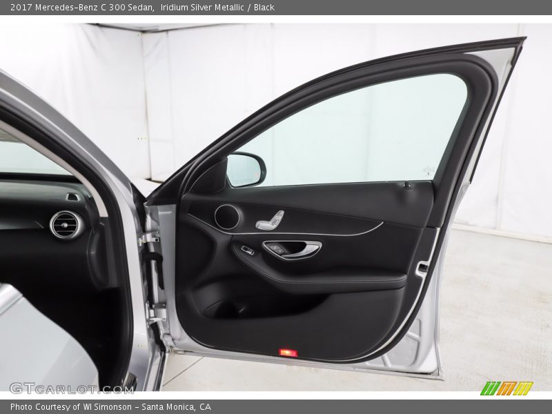 Iridium Silver Metallic / Black 2017 Mercedes-Benz C 300 Sedan