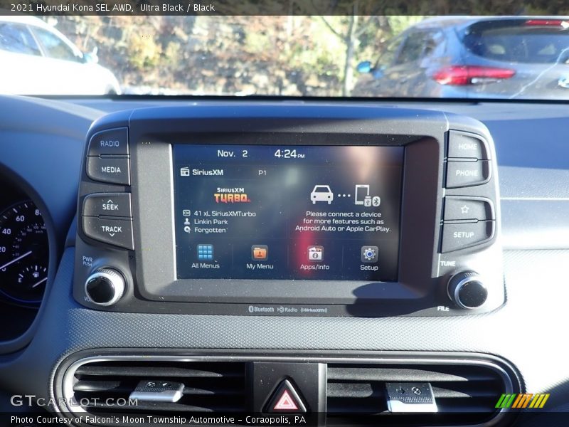 Ultra Black / Black 2021 Hyundai Kona SEL AWD