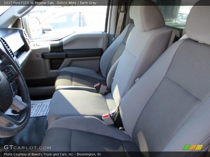 Oxford White / Earth Gray 2017 Ford F150 XL Regular Cab
