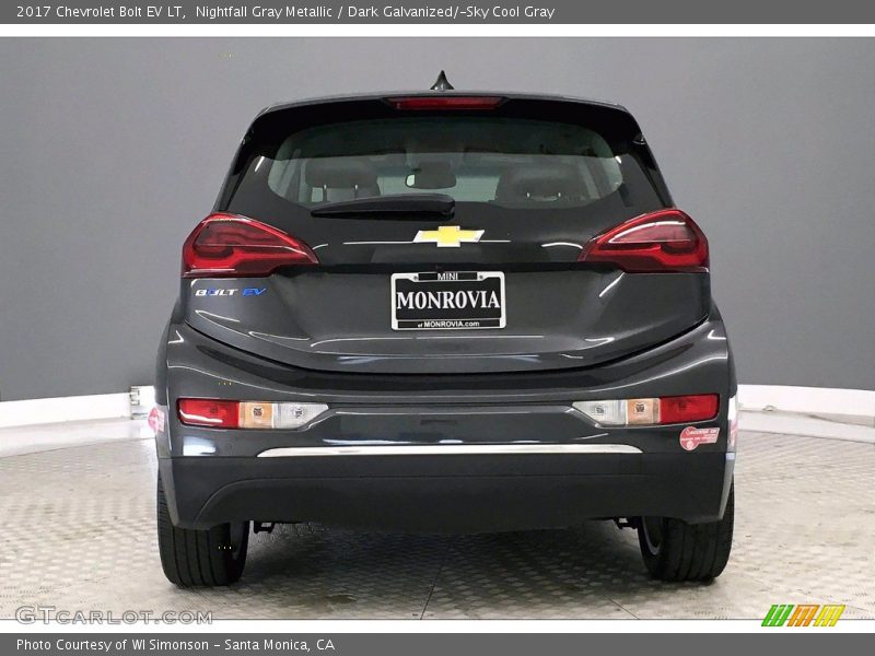 Nightfall Gray Metallic / Dark Galvanized/­Sky Cool Gray 2017 Chevrolet Bolt EV LT