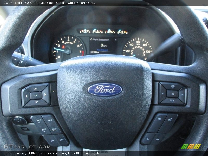 Oxford White / Earth Gray 2017 Ford F150 XL Regular Cab