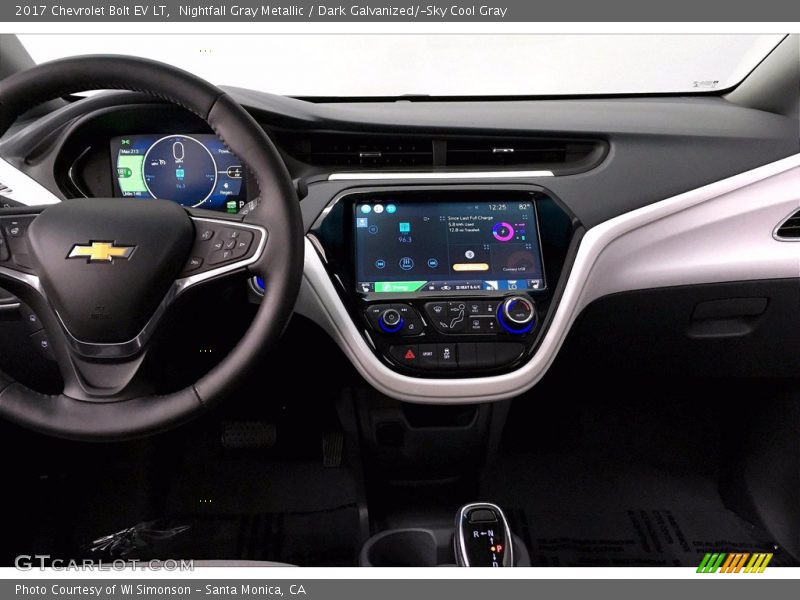 Nightfall Gray Metallic / Dark Galvanized/­Sky Cool Gray 2017 Chevrolet Bolt EV LT