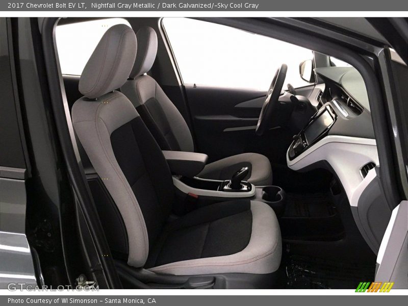 Nightfall Gray Metallic / Dark Galvanized/­Sky Cool Gray 2017 Chevrolet Bolt EV LT