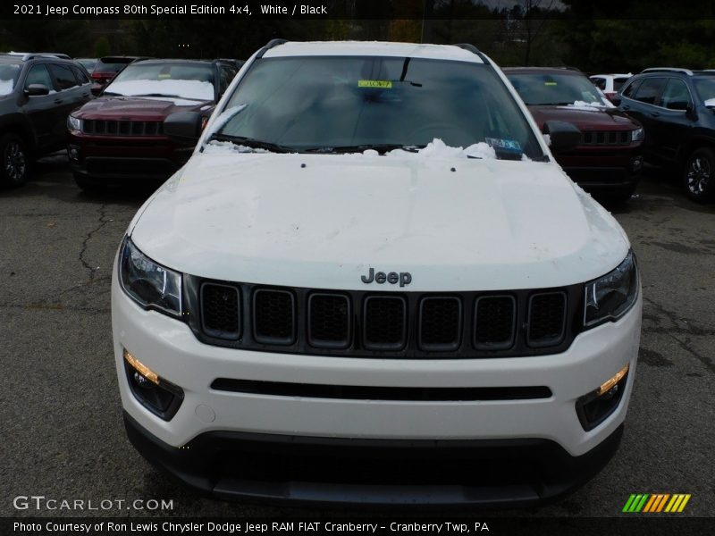 White / Black 2021 Jeep Compass 80th Special Edition 4x4