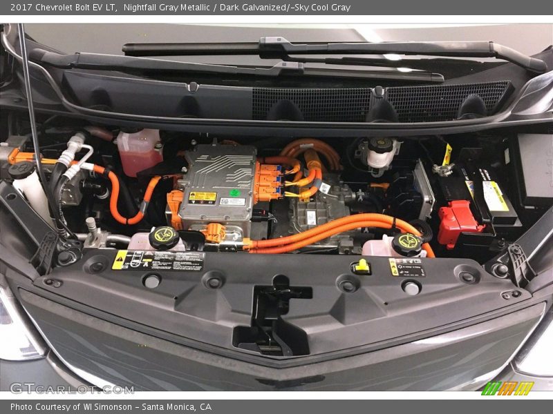 Nightfall Gray Metallic / Dark Galvanized/­Sky Cool Gray 2017 Chevrolet Bolt EV LT