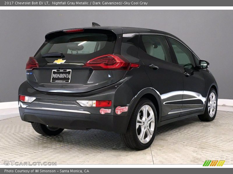 Nightfall Gray Metallic / Dark Galvanized/­Sky Cool Gray 2017 Chevrolet Bolt EV LT