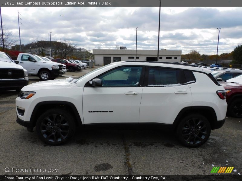 White / Black 2021 Jeep Compass 80th Special Edition 4x4