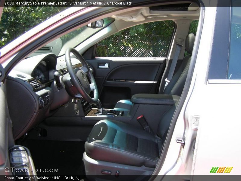 Silver Birch Metallic / Charcoal Black 2008 Mercury Sable Premier Sedan