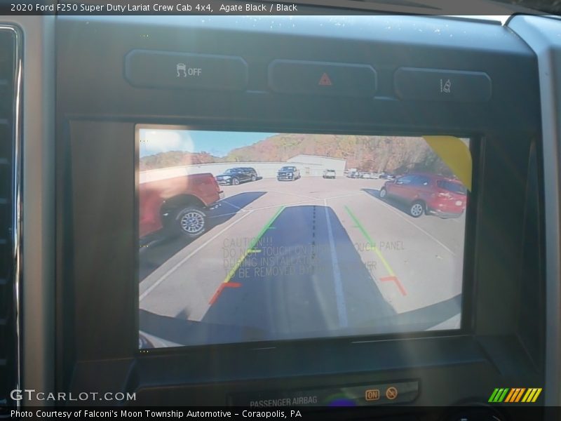 Agate Black / Black 2020 Ford F250 Super Duty Lariat Crew Cab 4x4