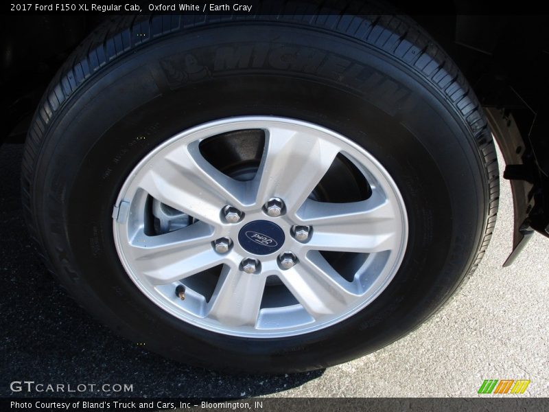 Oxford White / Earth Gray 2017 Ford F150 XL Regular Cab