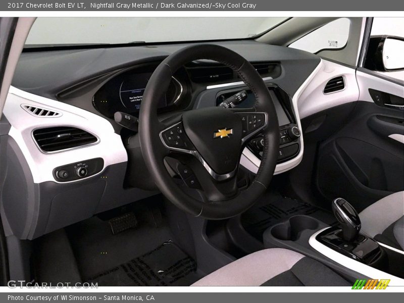 Nightfall Gray Metallic / Dark Galvanized/­Sky Cool Gray 2017 Chevrolet Bolt EV LT