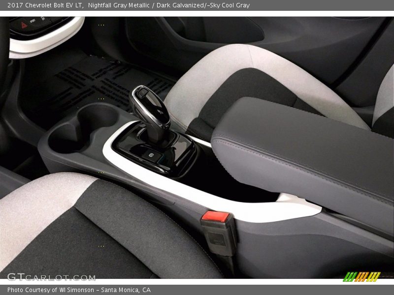 Nightfall Gray Metallic / Dark Galvanized/­Sky Cool Gray 2017 Chevrolet Bolt EV LT
