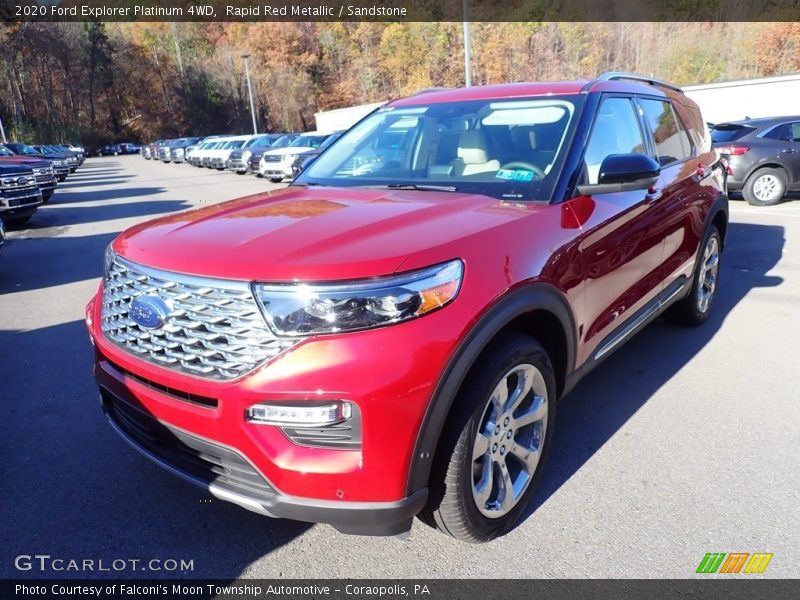  2020 Explorer Platinum 4WD Rapid Red Metallic