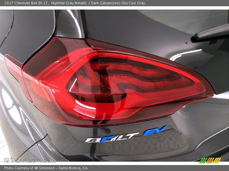 Nightfall Gray Metallic / Dark Galvanized/­Sky Cool Gray 2017 Chevrolet Bolt EV LT