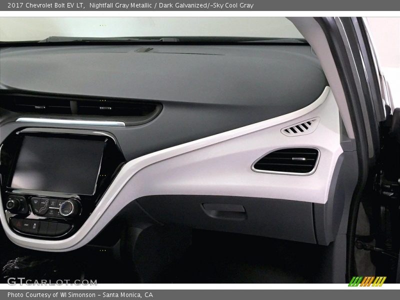 Nightfall Gray Metallic / Dark Galvanized/­Sky Cool Gray 2017 Chevrolet Bolt EV LT