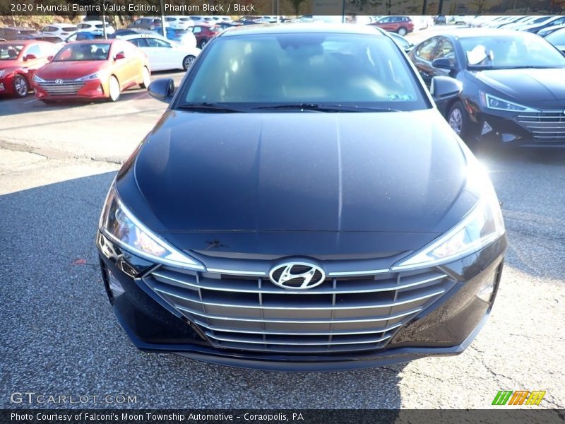 Phantom Black / Black 2020 Hyundai Elantra Value Edition