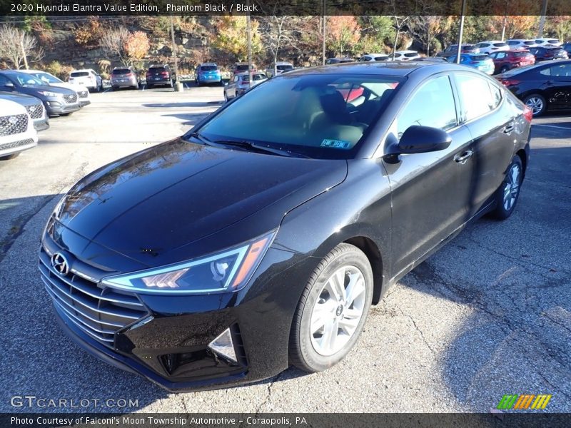 Phantom Black / Black 2020 Hyundai Elantra Value Edition
