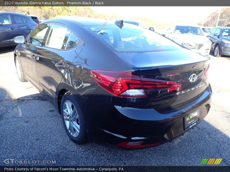 Phantom Black / Black 2020 Hyundai Elantra Value Edition