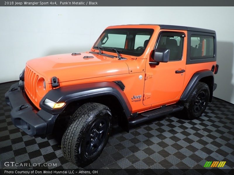 Punk'n Metallic / Black 2018 Jeep Wrangler Sport 4x4