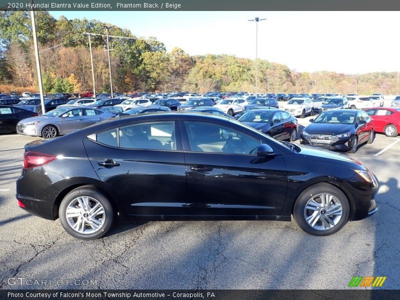 Phantom Black / Beige 2020 Hyundai Elantra Value Edition