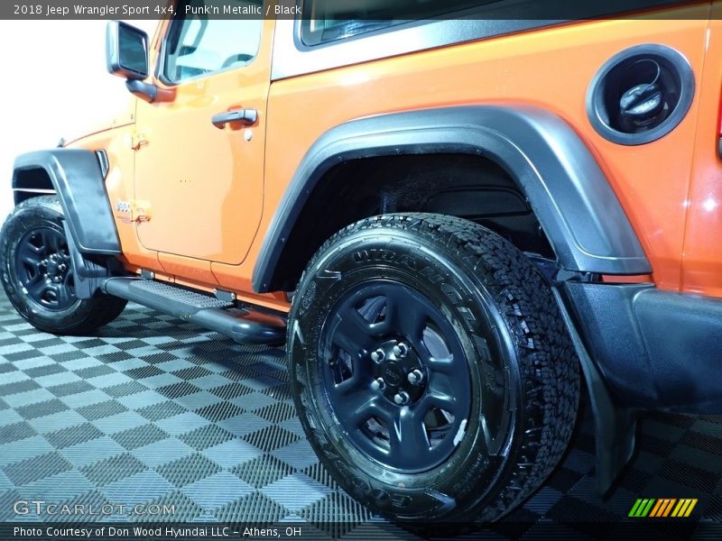 Punk'n Metallic / Black 2018 Jeep Wrangler Sport 4x4