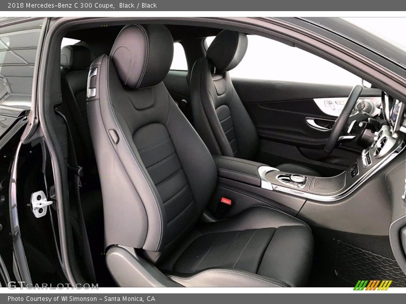 Black / Black 2018 Mercedes-Benz C 300 Coupe