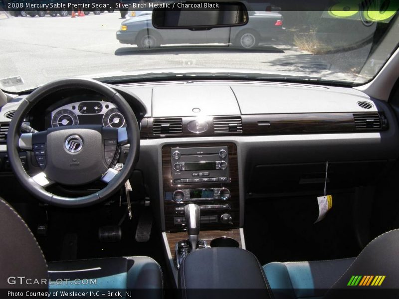 Silver Birch Metallic / Charcoal Black 2008 Mercury Sable Premier Sedan